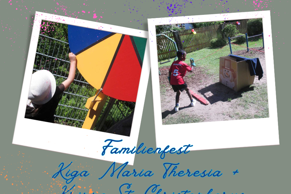 Familienfest Kiga Maria Theresia   Krippe St. Christophorus